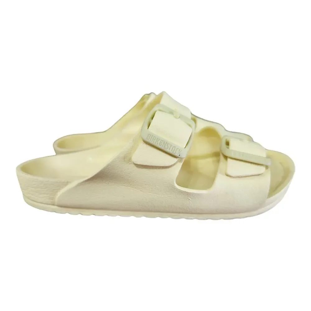Birkenstock Arizona EVA Sandals kids‎ Size 34 Cream Yellow Waterproof Slides